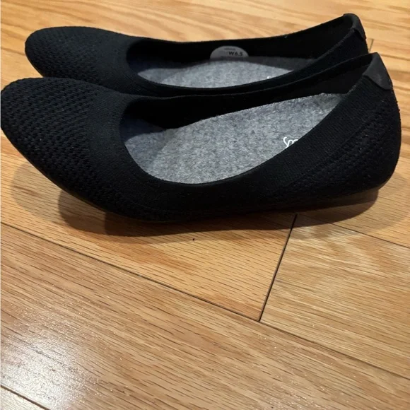 Allbirds Women's Tree Breezer Black Flats - Picture 3 of 4